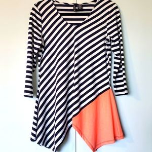 Striped Shark Bite Tunic